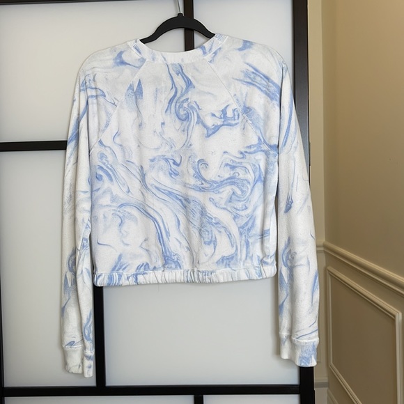 Blue marble cropped sweater from Hollister - Picture 2 of 3